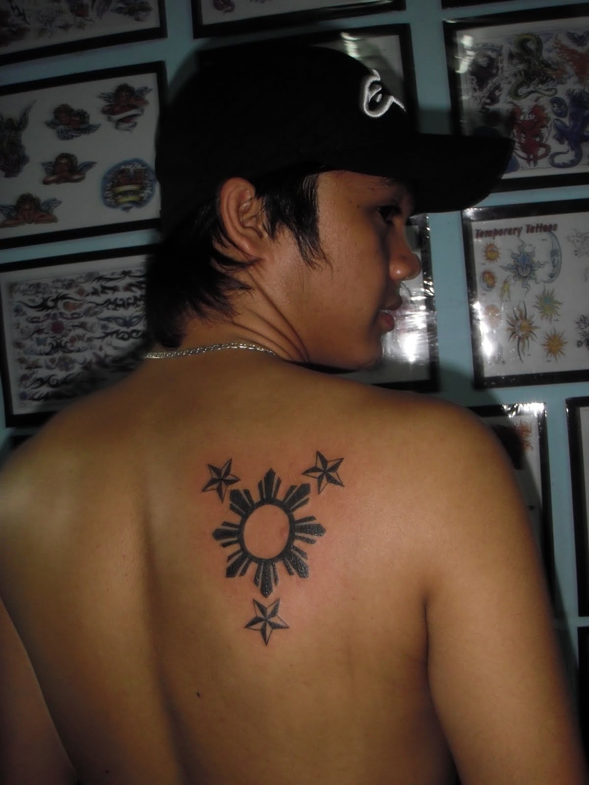 Philippine Sun and Star Tattoo Designs
