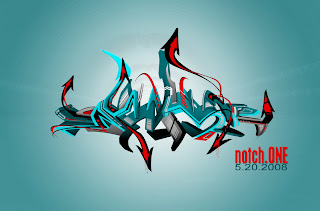 Blazing ICE 3D Graffiti