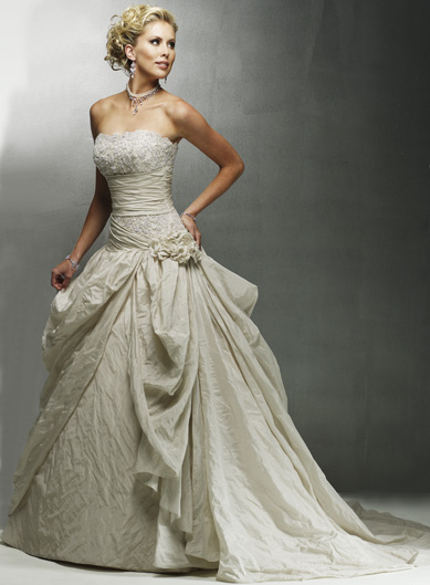 spanish wedding dress