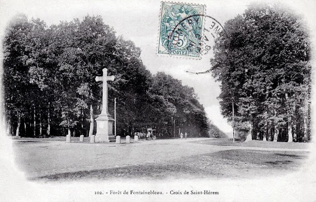 Croix de Saint-Hérem, forêt de Fontainebleau