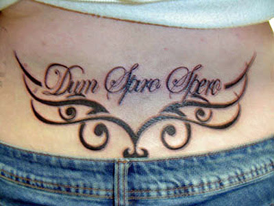 Tattoos For Girls On Lower Back