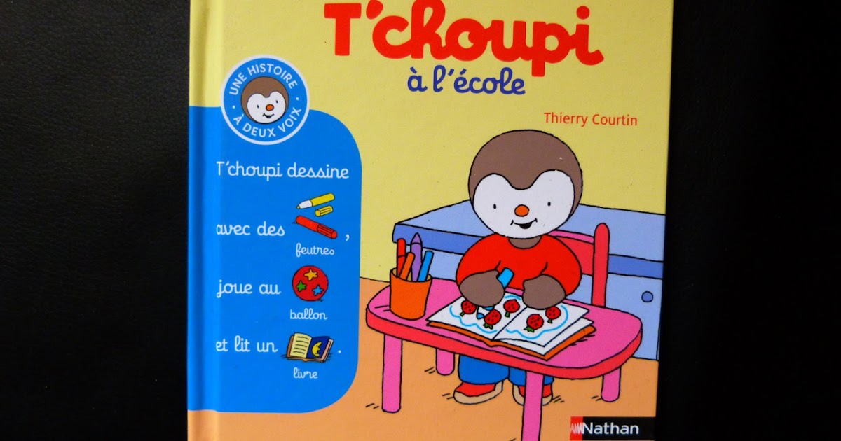 tchoupi lecole chut les enfants lisent 2