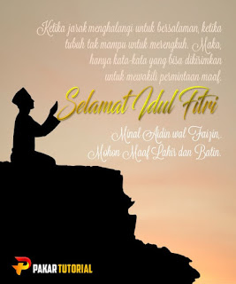 Ucapan Selamat Hari Raya Idul Fitri