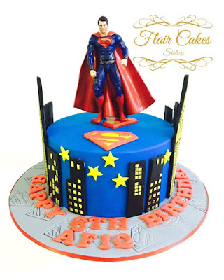 Superman cake sg