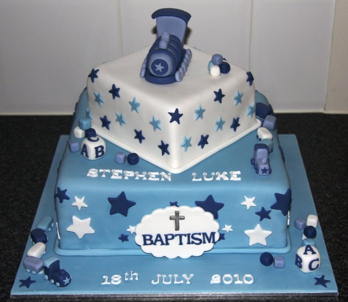 christening cakes for boys. Boys Christening Cake