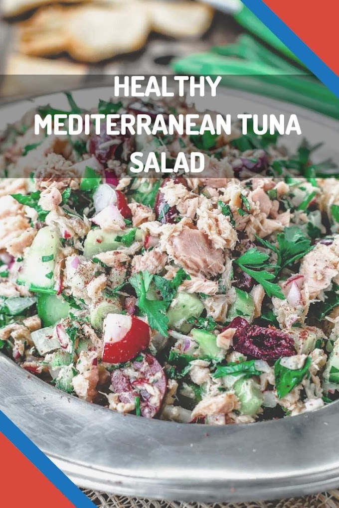 Healthy Mediterranean Tuna Salad