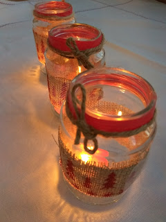 Iluminación con Velas Navideñas.Patedeloca.com