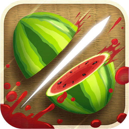 latest on ipod touch: fruit ninja (app)