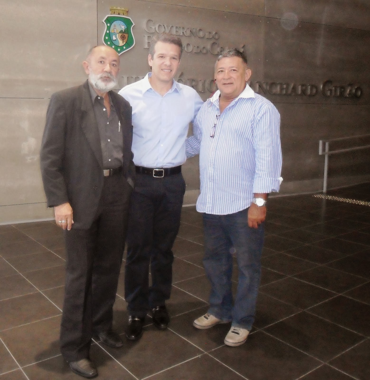 Juarez Albuquerque Ferruccio Feitosa e Ivandi Arraes
