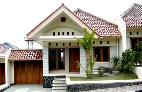 Contoh Gambar Rumah Minimalis 1 Lantai Tampak Depan