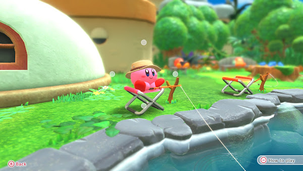 Kirby and the Forgotten Land Fishing