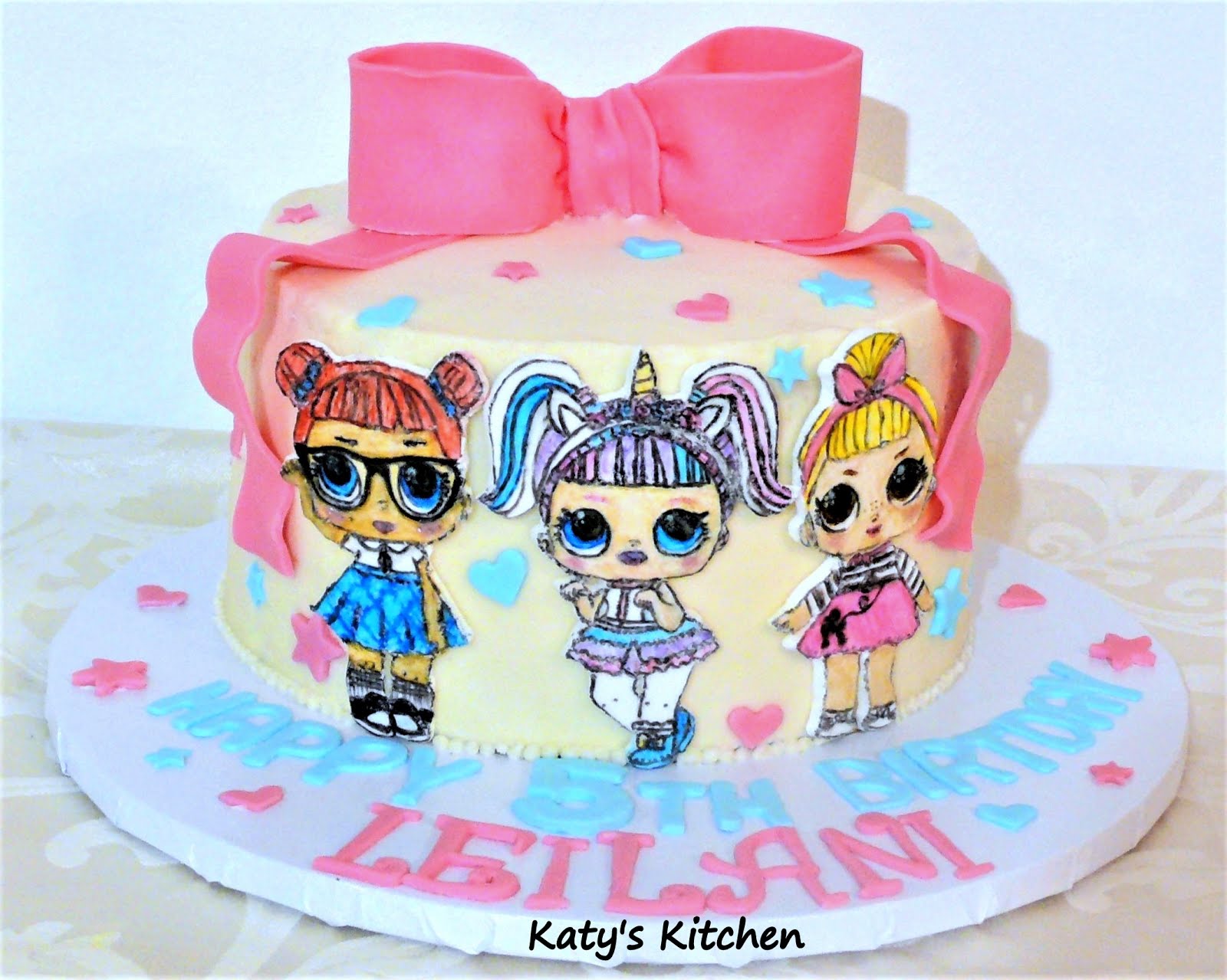 Katy's Kitchen: LOL Surprise Doll Cake