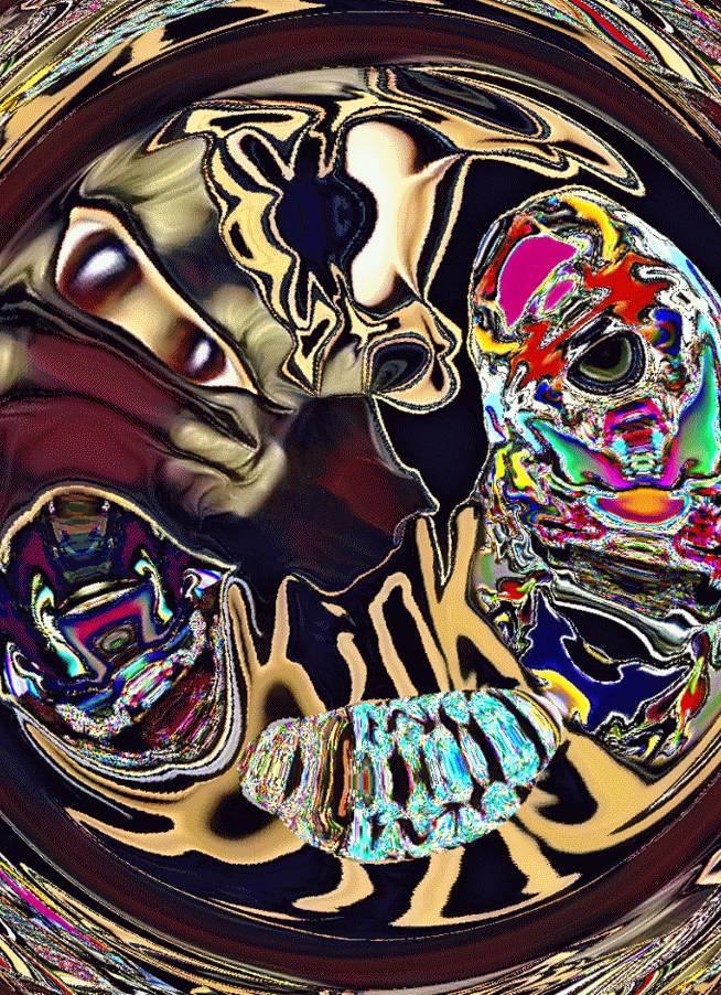 GIF Kinky Ninja Pisses Paint And Peyote created by Oregonleatherboy on PPPimp.com for adults over 18 years