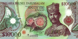 Gambar Uang Brunei $10000 Dolar