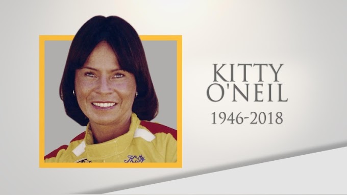 Kitty O’Neil - one of Hollywood’s most fastest woman in the world.
