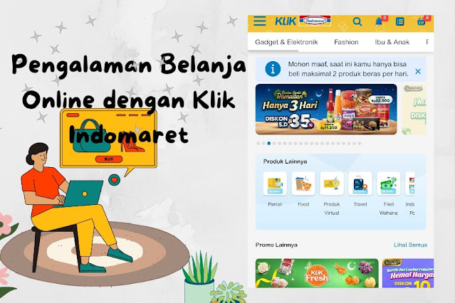 Pengalaman Belanja Online dengan Klik Indomaret