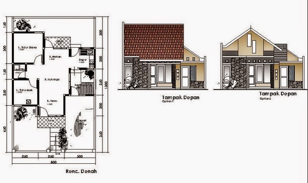 Konsep 32 Sketsa Rumah Minimalis