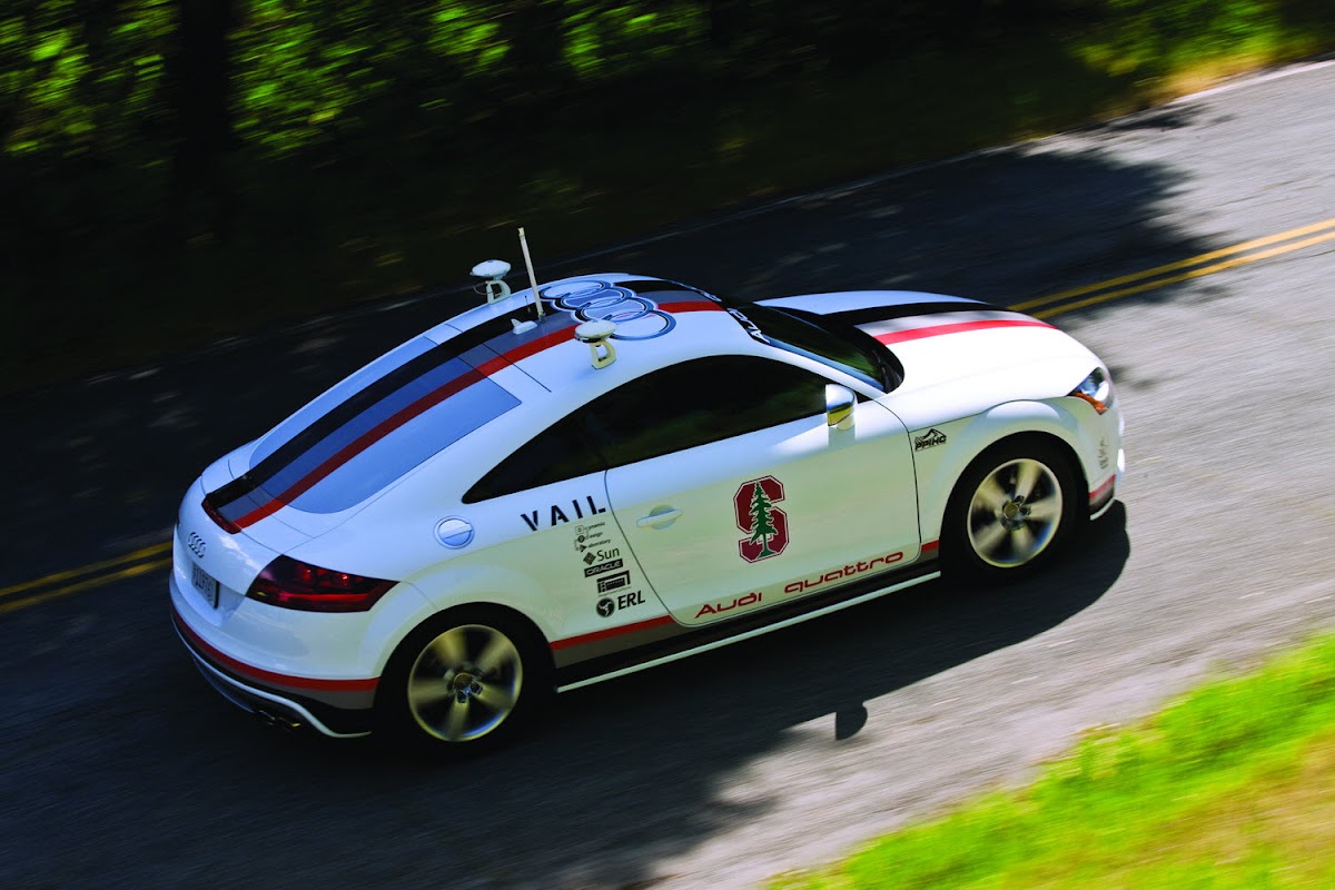 Autonomous Audi TTS Pikes Peak