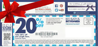 Free Printable Bed Bath and Beyond Coupons