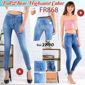 celana jeans cutbray, celana jeans, celana jeans wanita, celana jeans wanita sobek tidak tembus, celana jeans HW, celana jeans sobek tembus, celana jeans karet