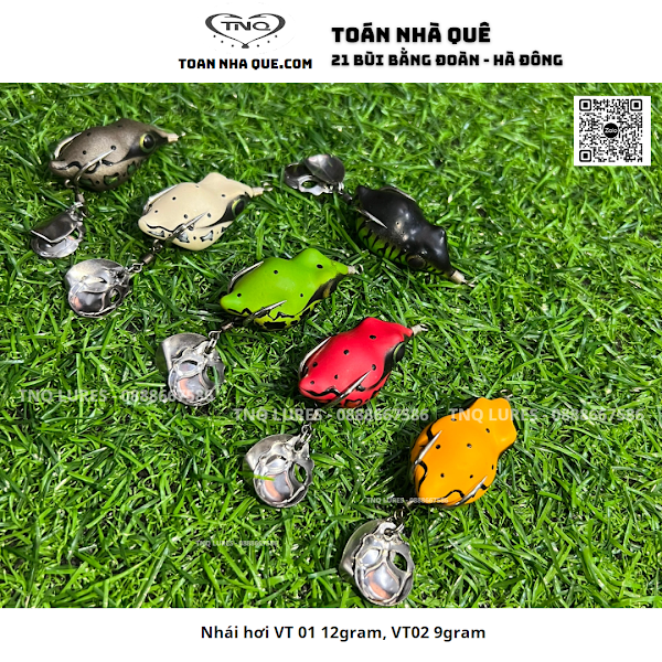 Nhái hơi TNQ VT01 & VT02 - Toán nhà quê