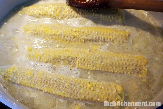 Boiling the Corn Cobs | The Kitchen Nerd