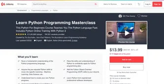 best courses to learn Python