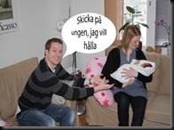 Skicka på ungen