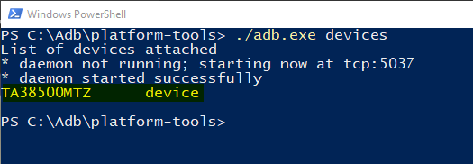 ADB PowerShell