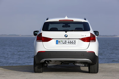 2011 BMW X1 Rear View