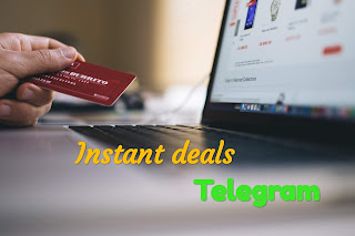 Join "instantdeals" telegram group to get free tricks and loots 2018