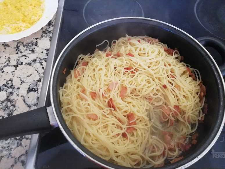 Pasta carbonara