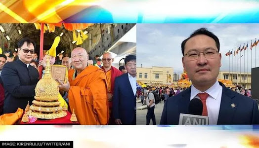 Mongolian Parliamentarian Lauds India For Exhibiting Four Buddha Relics In Ulaanbaatar