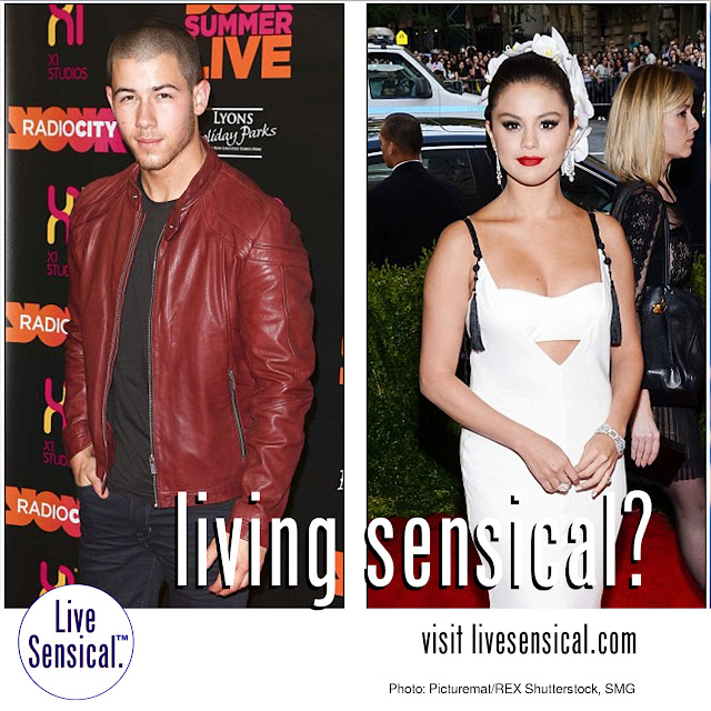 Nick Jonas, Selena Gomez - could they livesensical.com? Rumors swirl - he ran into his old flame and had dinner together with a group of friends. Won't commit to whether he'd date his "great kisser" Texan again. Don't leave us hanging...