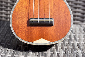 Ohana SK39 Ukulele bridge