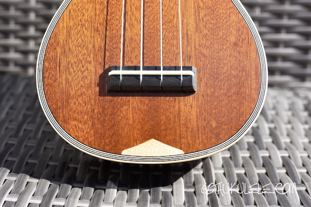 Ohana SK39 Ukulele bridge