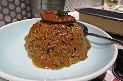 Social Place, fried rice abalone black truffle