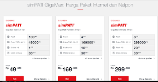 Harga Paket Internet GigaMax