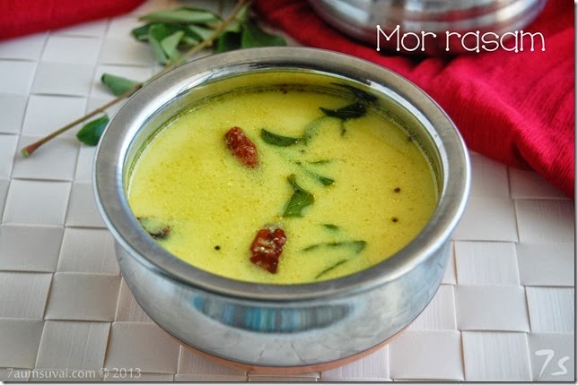 Mor rasam / Buttermilk rasam