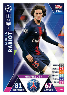 Match Attax UEFA Champions League 2018 2019 Paris Saint-Germain Set