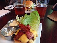 Smaltimore bacon cheeseburger