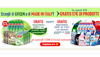 Spendi&Riprendi Casa Henkel : 57 euro in regalo 1 kit di pari importo Green o Made in Italy e non solo !