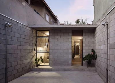 model tembok depan rumah minimalis