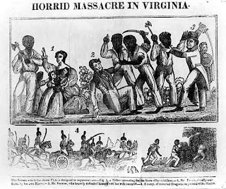 19th-century illustration of Nat Turner Rebellion