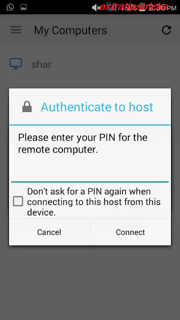 Control Your PC Via Your Android Phone using Google chrome remote desktop-2015 remote access