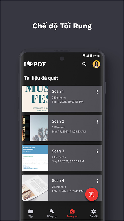 iLovePDF - Trình chỉnh sửa PDF & quét PDF trực tuyến c