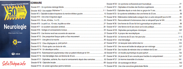 50 Dossiers Neurologie