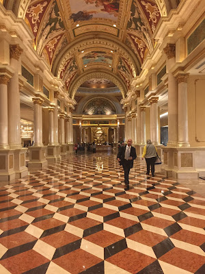 Inside the Venetian Hotel in Las Vegas, Nevada