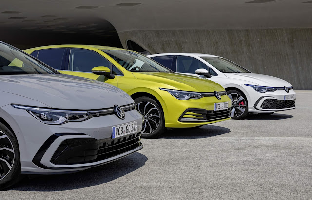 Volkswagen Golf eTSI, eHybrid e GTE - fotos e detalhes