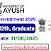 AYUSH Ministry Recruitment 2025: सूचना जारी की गई, समूह A, B, C पदों के लिए ऑनलाइन आवेदन करें, 10वीं पास आवेदन कर सकते हैं । know eligibility, and how to apply?
